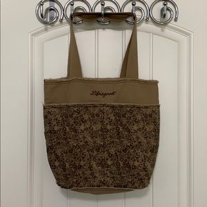 Life is Good canvas tote